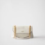 Prada Doux Medium Leather Shoulder Bag
