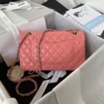 Chanel Classic 11.12 Handbag Silver Hardware - Image 2