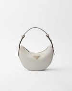 Prada Arqué Small Leather Shoulder Bag
