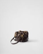 Prada Dangle Leather Top-Handle Mini-Bag - Image 4