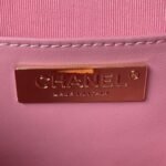 Chanel 24C AS4579 Star Bag Pink Lambskin Light Gold Hardware - Image 7