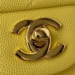 Chanel Small Classic Handbag Caviar Gold Hardware - Image 3