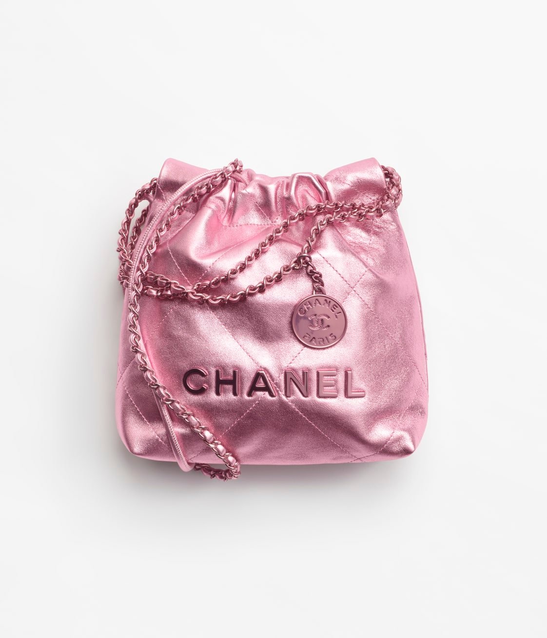 7e2aec9413714ddc814cead42518c834.jpg CHANEL 22 MINI HANDBAG - Image 1
