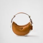 Prada Arqué Small Shearling Shoulder Bag