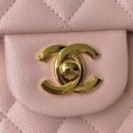 Chanel Classic 11.12 Handbag Caviar Gold Hardware - Image 3