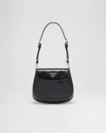 Prada Cleo Brushed Leather Mini Bag