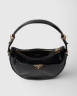 Prada Arqué Naplak Patent Leather Shoulder Bag - Image 4