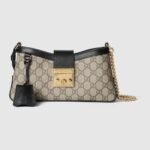 Padlock small shoulder bag