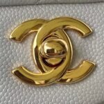Chanel Small Classic Handbag Caviar Gold Hardware - Image 3