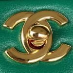 Chanel Small Classic Handbag Gold Hardware - Image 3