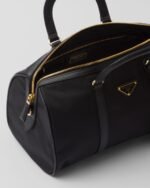 Prada Re-Edition 1978 Medium Re-Nylon and Saffiano Leather Top-Handle Bag - Image 3