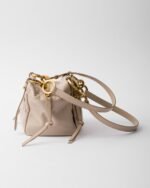 Prada Dangle Leather Top-Handle Mini-Bag - Image 2