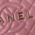 Chanel 24C AS4579 Star Bag Pink Lambskin Light Gold Hardware - Image 3