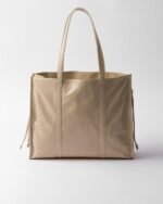 Prada Large Leather Tote Bag - Image 6