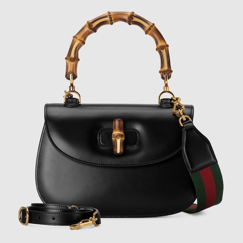 9deab6210f5a4df5889637a4f34f1fe2.jpg Gucci Bamboo 1947 medium bag - Image 1