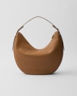 Prada Arqué Large Leather Shoulder Bag - Image 5