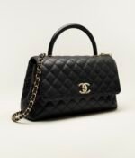 CHANEL LARGE FLAP BAG WITH TOP HANDLE - Image 2