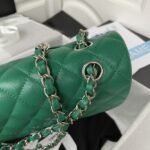 Chanel Classic 11.12 Handbag Silver Hardware - Image 3
