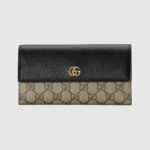 GG Marmont Bi-Color Continental Wallet