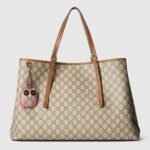 GG Emblem Large Tote Bag - Image 5
