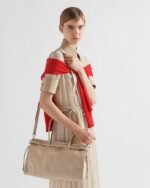Prada Bonnie Large Leather Handbag - Image 6