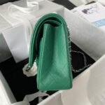 Chanel Classic 11.12 Handbag Silver Hardware - Image 4