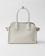 Prada Medium Leather Tote Bag - Image 5