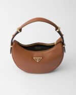 Prada Arqué Small Leather Shoulder Bag - Image 4