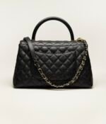CHANEL LARGE FLAP BAG WITH TOP HANDLE - Image 4