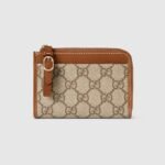 GG Emblem Zip Card Case