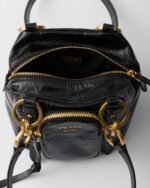 Prada Dangle Leather Top-Handle Mini-Bag - Image 4