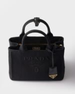 Small Cotton Canvas Handbag - Image 2