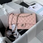 Chanel Classic 11.12 Handbag Caviar Silver Hardware