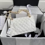 Chanel Classic 11.12 Handbag Gold Hardware - Image 2