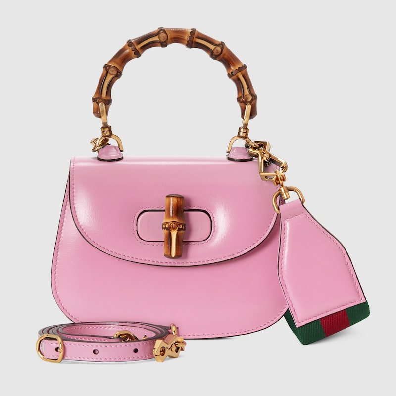 cd3af5c8712145f4baa52c444d5d577f.jpg Gucci Bamboo 1947 mini bag - Image 1