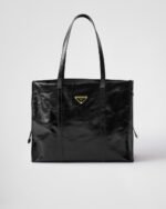 Prada Large Leather Tote Bag