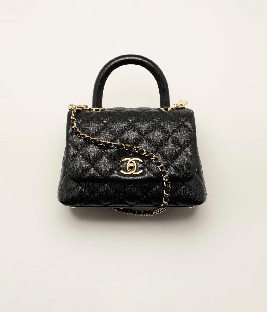d208b606898544519d21d35957cb5f7b.jpg CHANEL MINI FLAP BAG WITH TOP HANDLE - Image 1