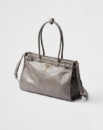 Prada Bonnie Large Leather Handbag - Image 2