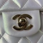 Chanel Small Classic Handbag Gradient Metal - Image 3