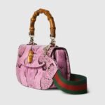 Gucci Bamboo 1947 small python bag - Image 3