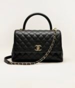 CHANEL LARGE FLAP BAG WITH TOP HANDLE - Image 3