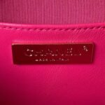 Chanel 24C AS4579 Star Bag Fuchsia Satin Gold Metal Hardware - Image 7