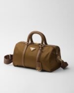 Prada Re-Edition 1978 Medium Re-Nylon and Saffiano Leather Top-Handle Bag - Image 2