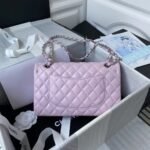 Chanel Classic 11.12 Handbag Silver Hardware - Image 2