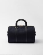 Prada Re-Edition 1978 Medium Re-Nylon and Saffiano Leather Top-Handle Bag - Image 4