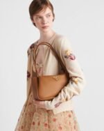 Prada Darling Medium Leather Shoulder Bag - Image 6