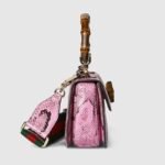 Gucci Bamboo 1947 small python bag - Image 6