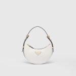 Prada Arqué Leather Mini Shoulder Bag