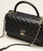 CHANEL LARGE FLAP BAG WITH TOP HANDLE - Image 5