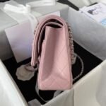 Chanel Classic 11.12 Handbag Silver Hardware - Image 3